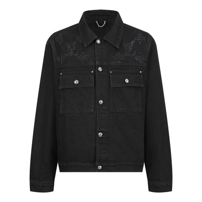 Louis distressed denim jacket