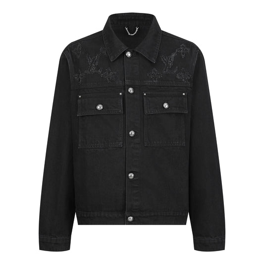 Louis distressed denim jacket