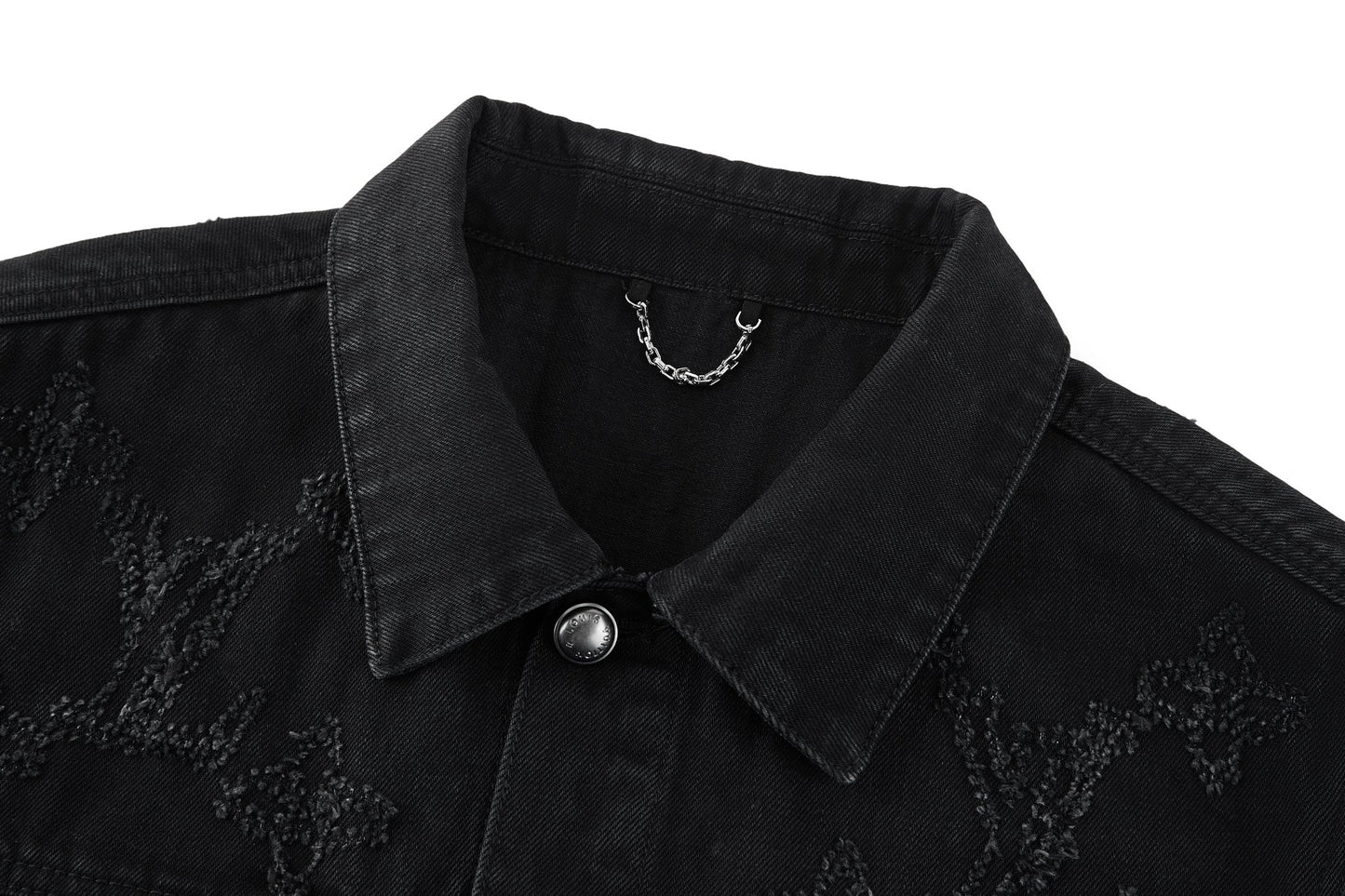 Louis distressed denim jacket