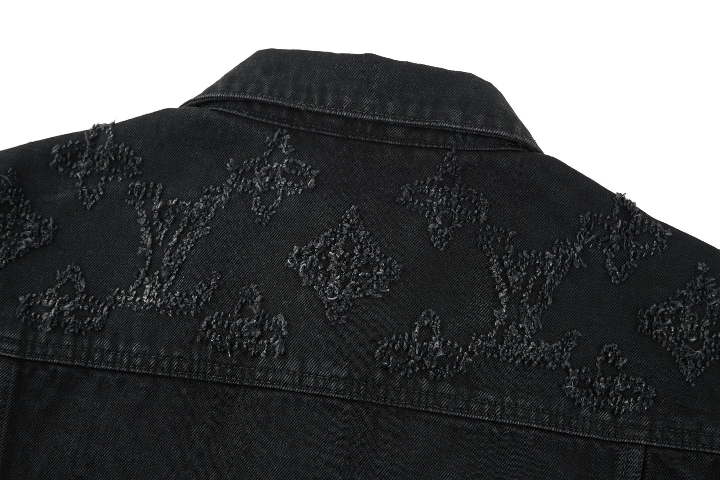 Louis distressed denim jacket