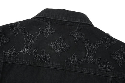Louis distressed denim jacket