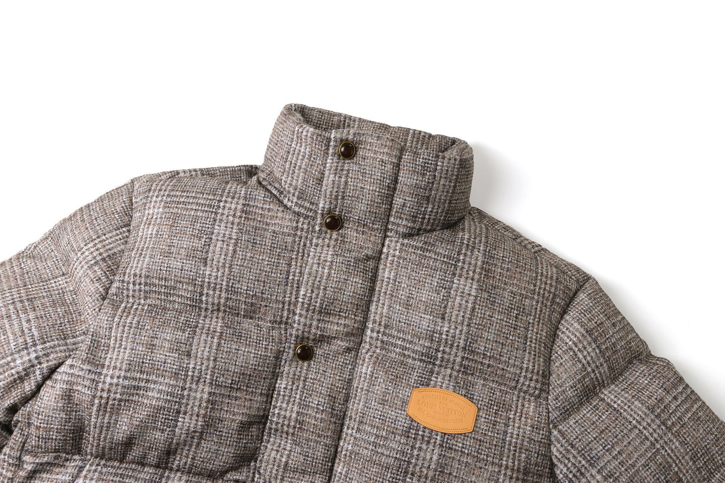 Louis stand collar padded jacket