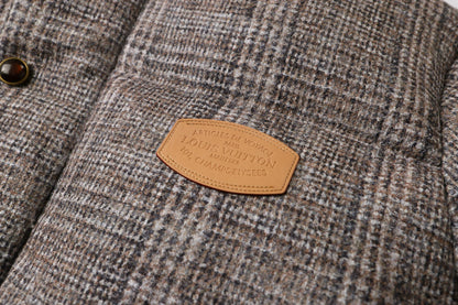 Louis stand collar padded jacket