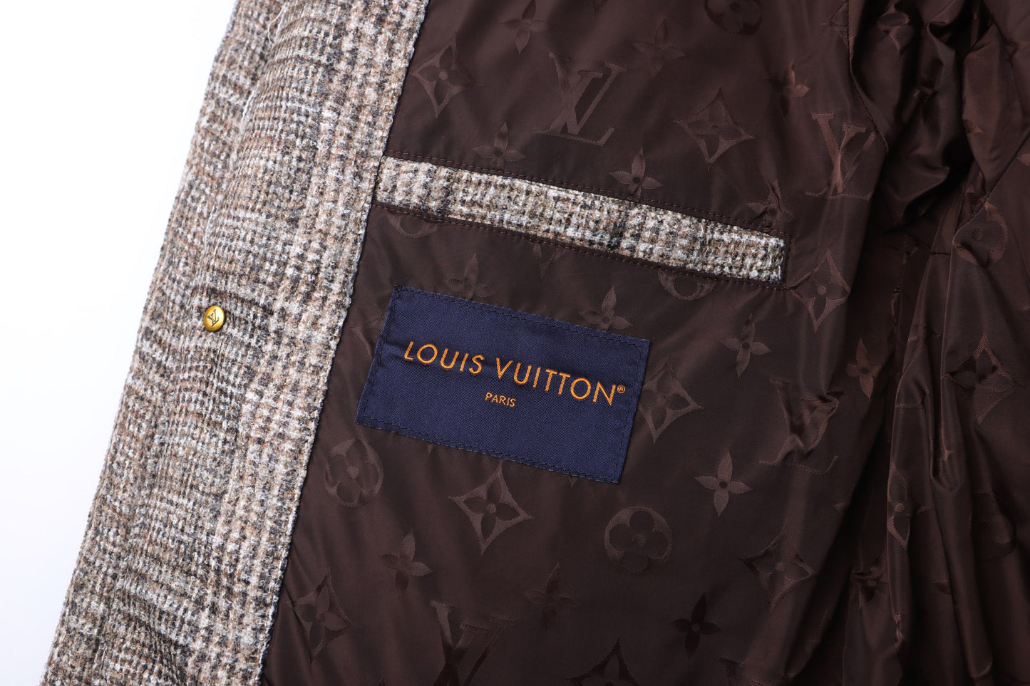 Louis stand collar padded jacket
