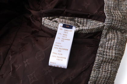 Louis stand collar padded jacket