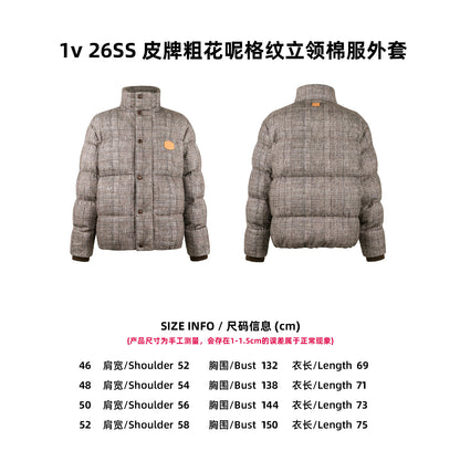 Louis stand collar padded jacket