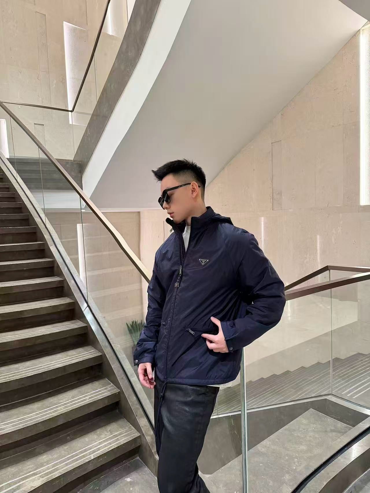 Pra logo badge jacket