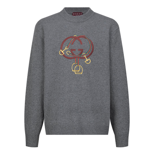 Guc embroidered sweater