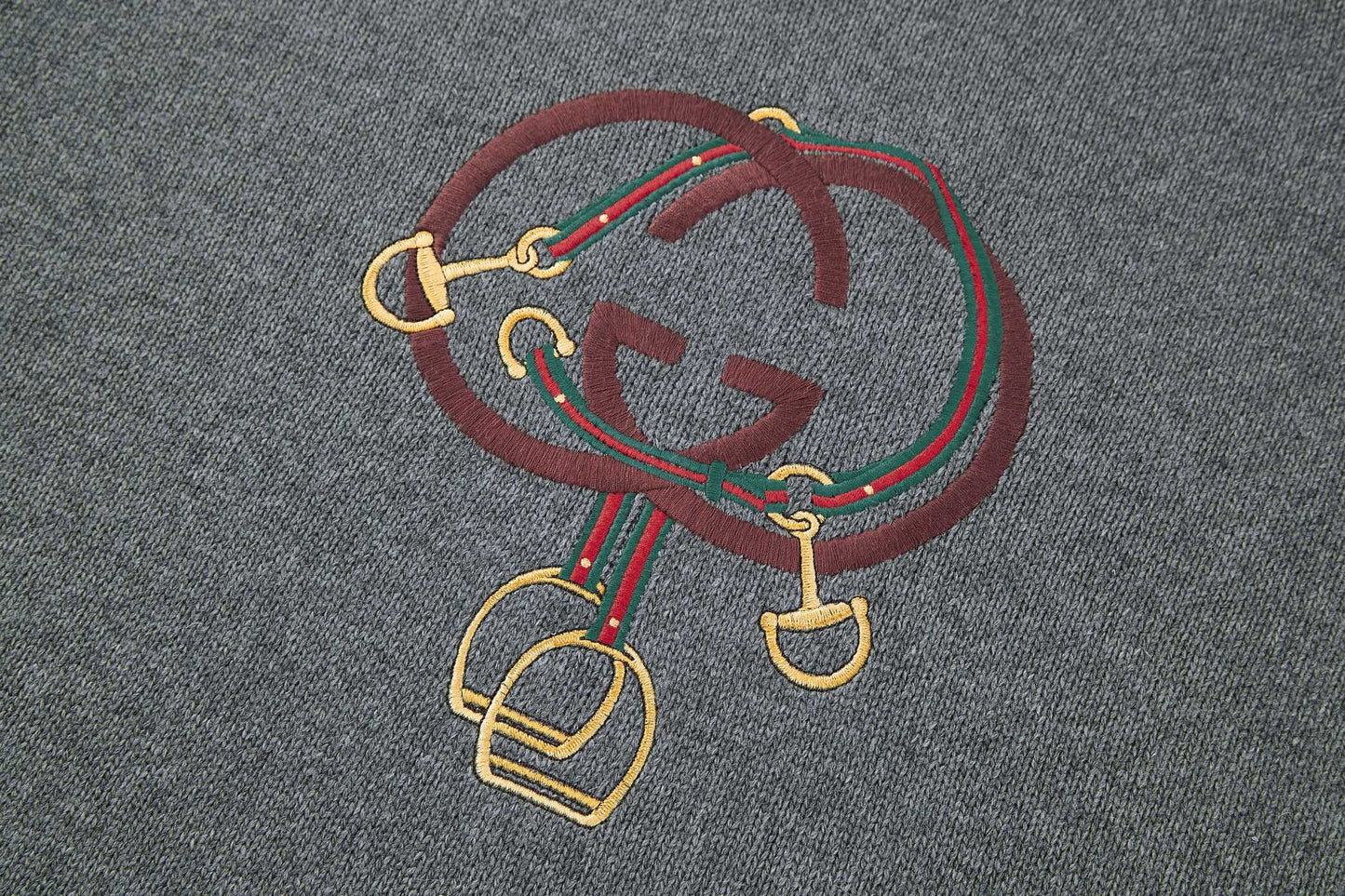 Guc embroidered sweater