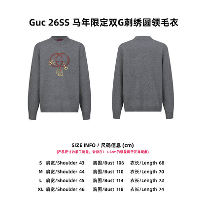 Guc embroidered sweater