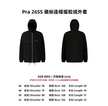 Pra Fleece hooded jacket