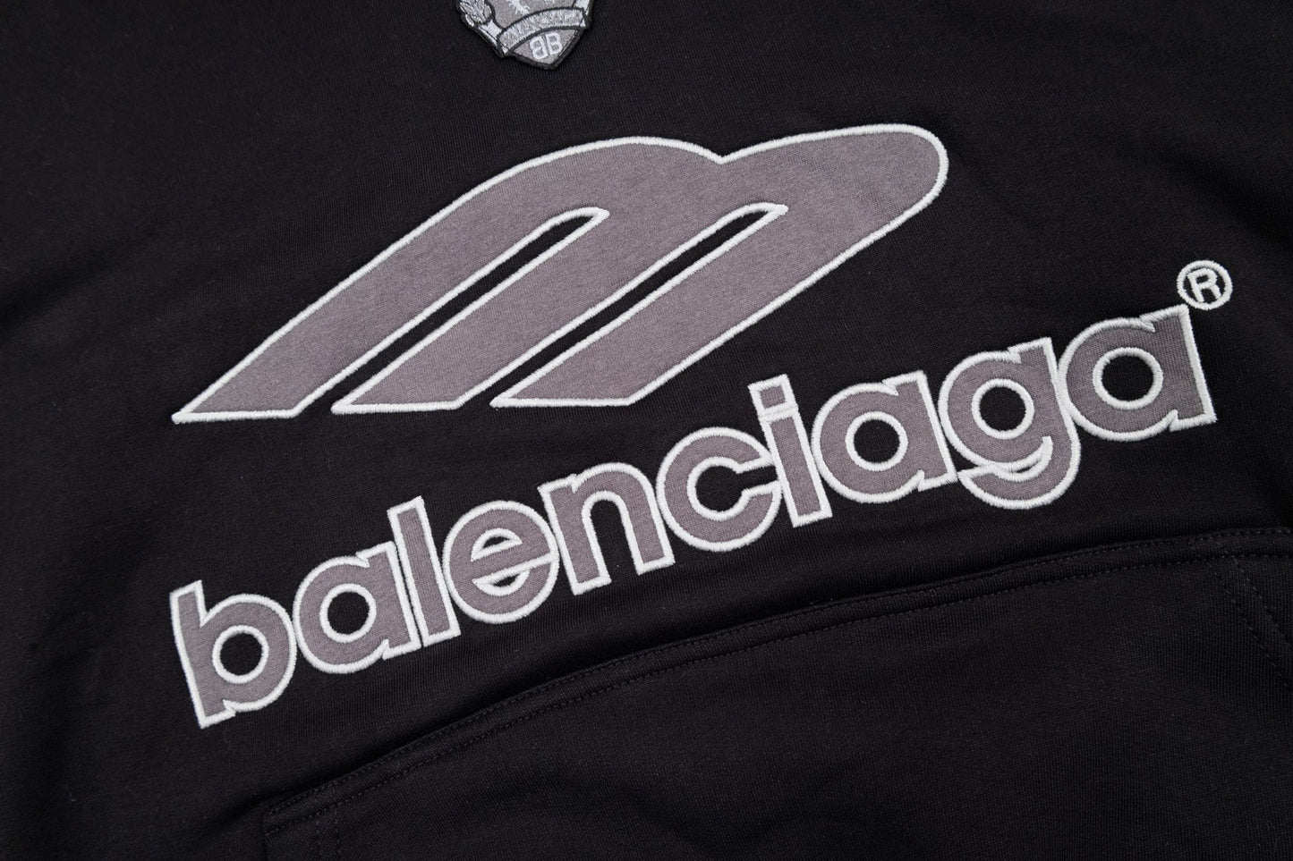 Balen embroidered hoodie