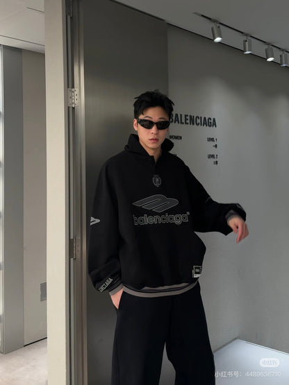 Balen embroidered hoodie