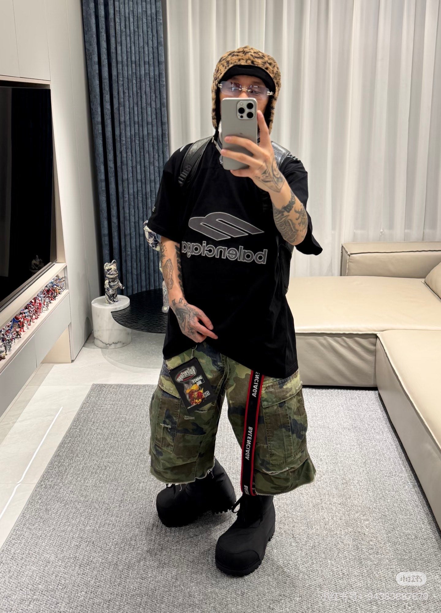 Balen embroidered t-shirt