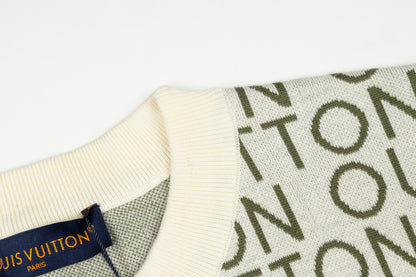 Louis jacquard knit t-shirt