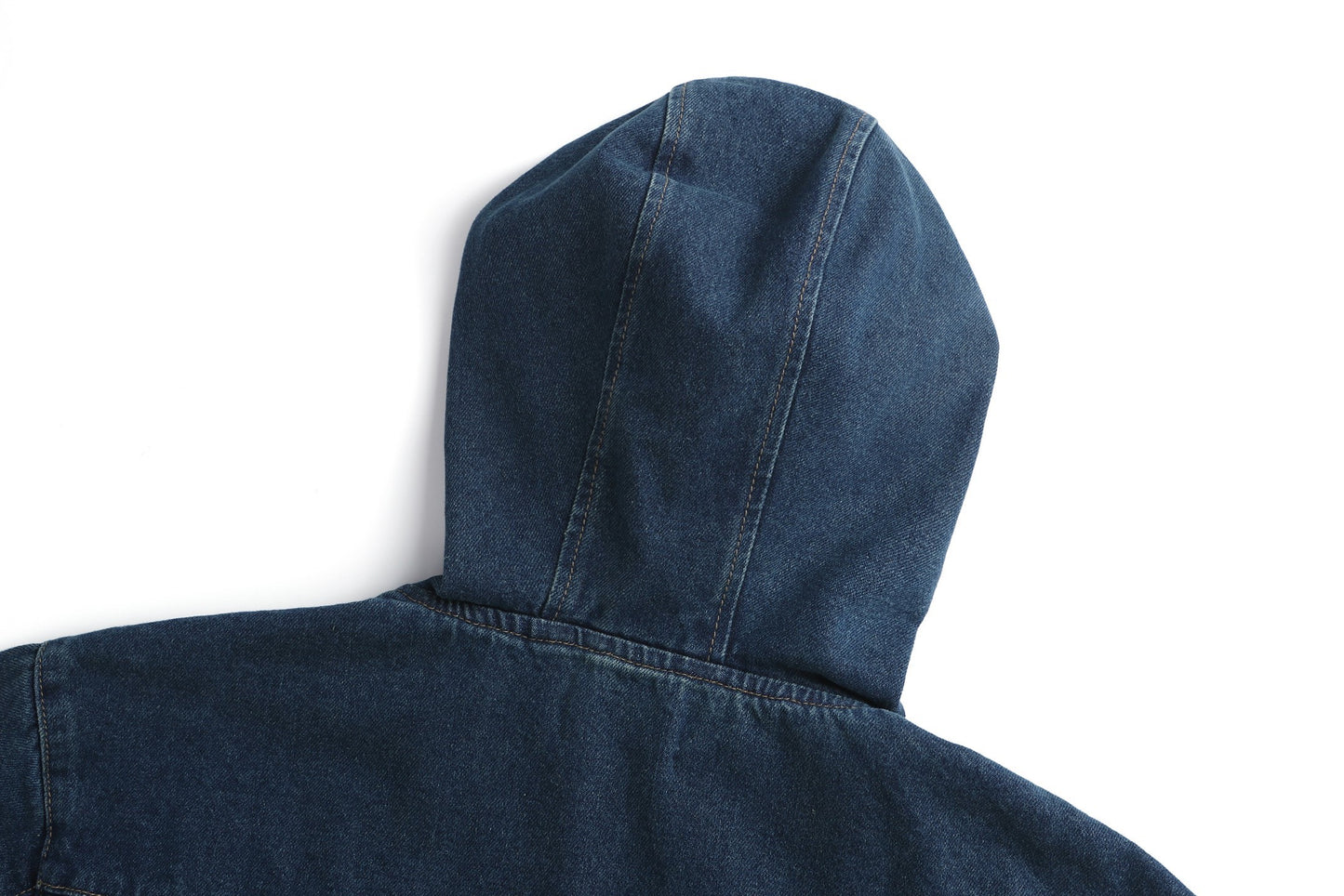 Miu hooded denim jacket