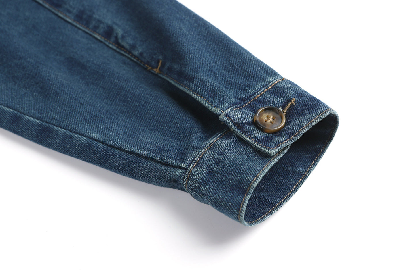 Miu hooded denim jacket