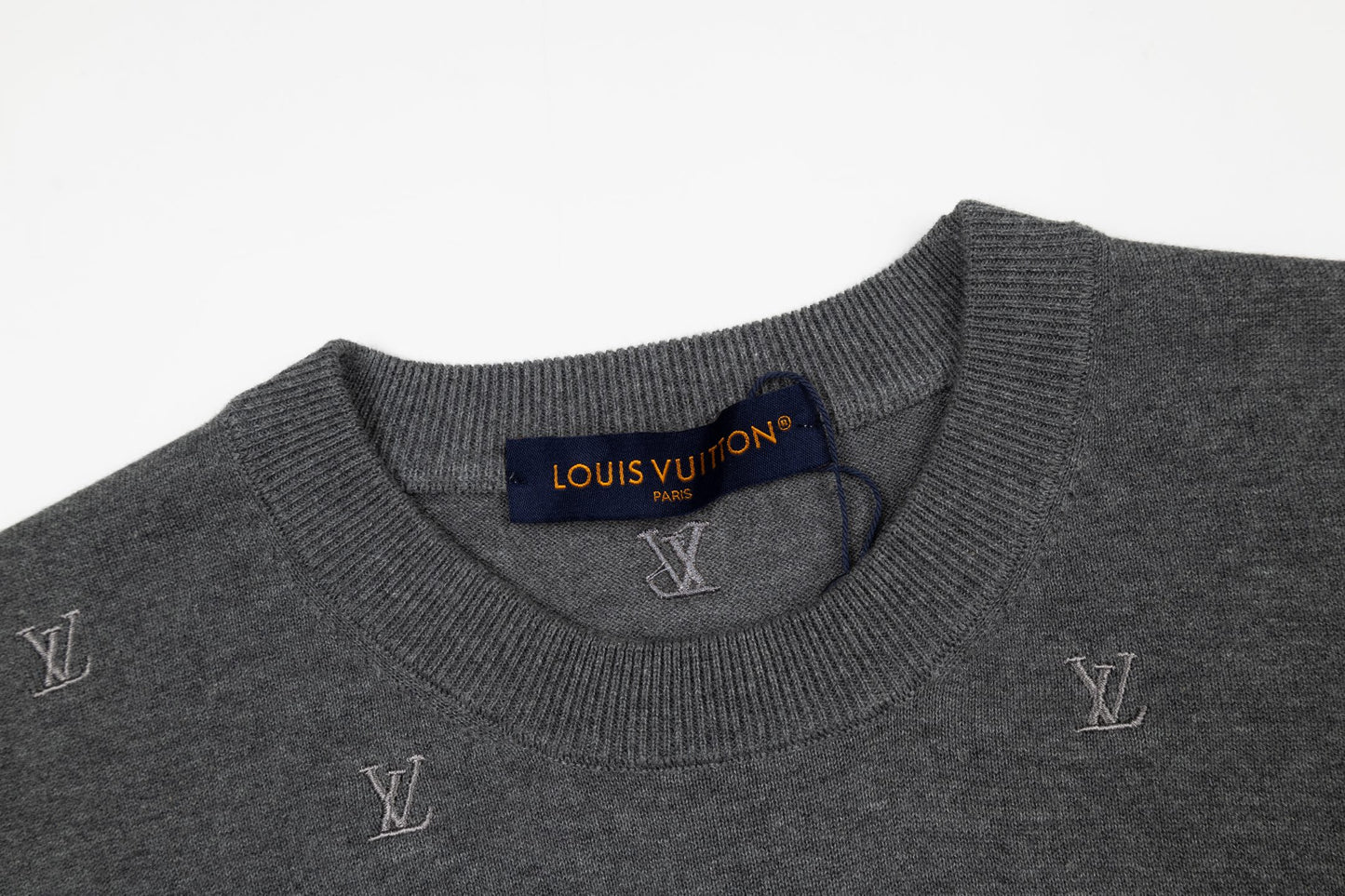 Louis embroidered knit t-shirt