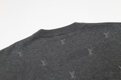 Louis embroidered knit t-shirt