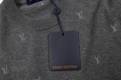 Louis embroidered knit t-shirt