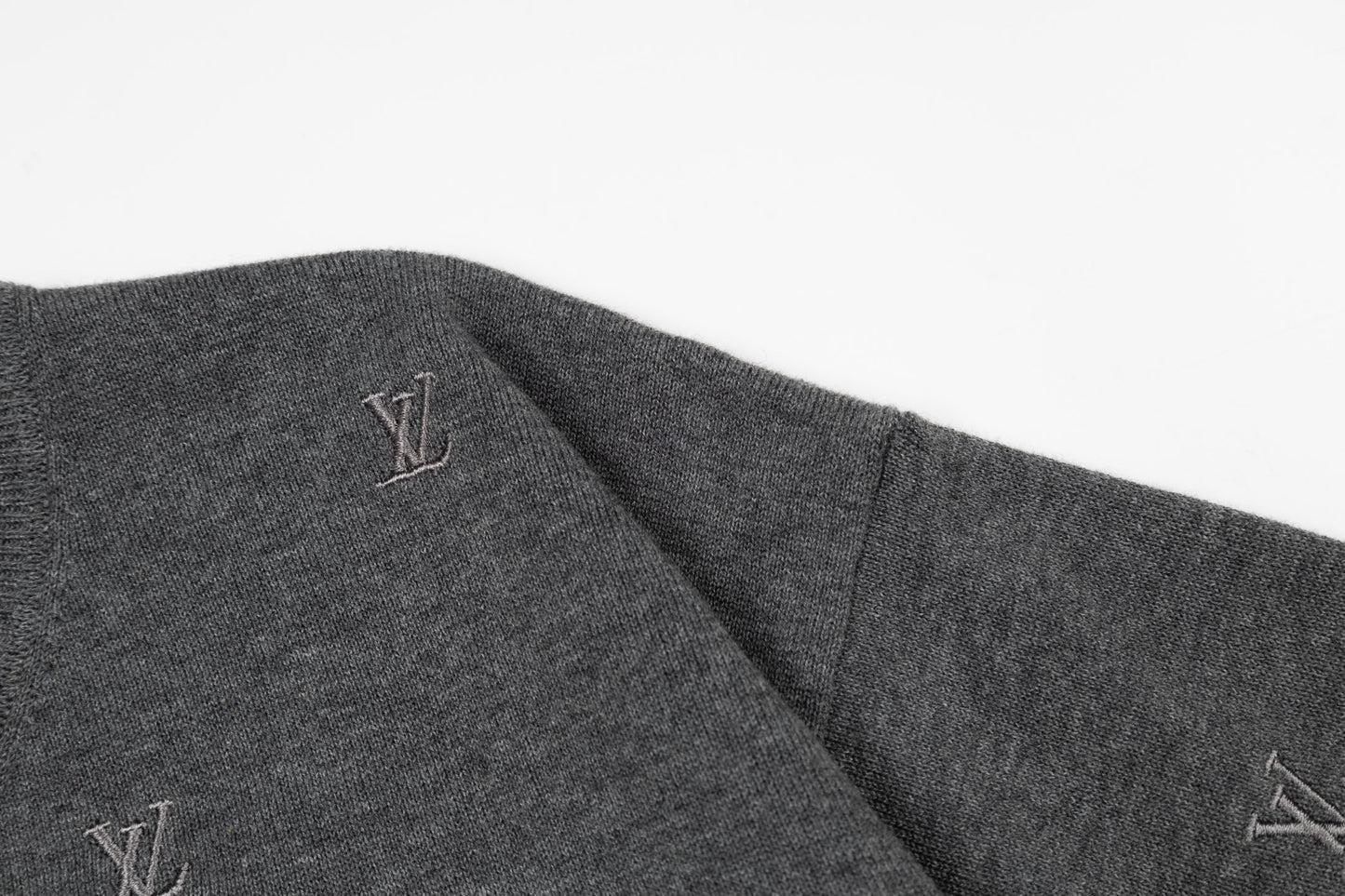 Louis embroidered knit t-shirt