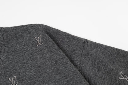 Louis embroidered knit t-shirt