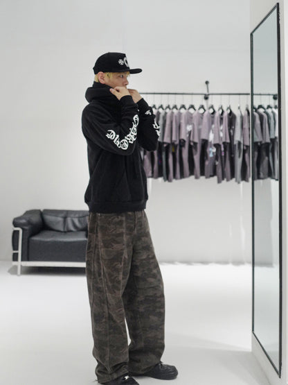 Chrome printed hoodie