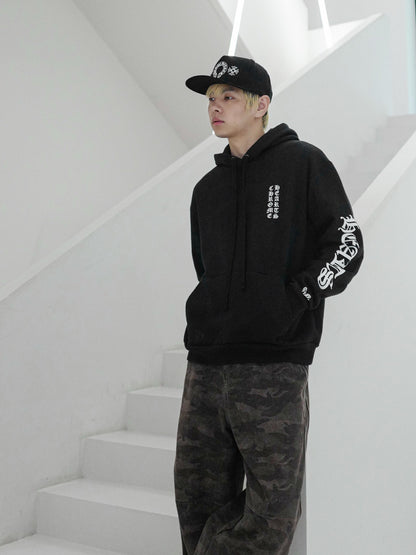 Chrome printed hoodie