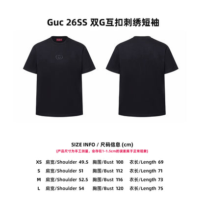Guc embroidered t-shirt