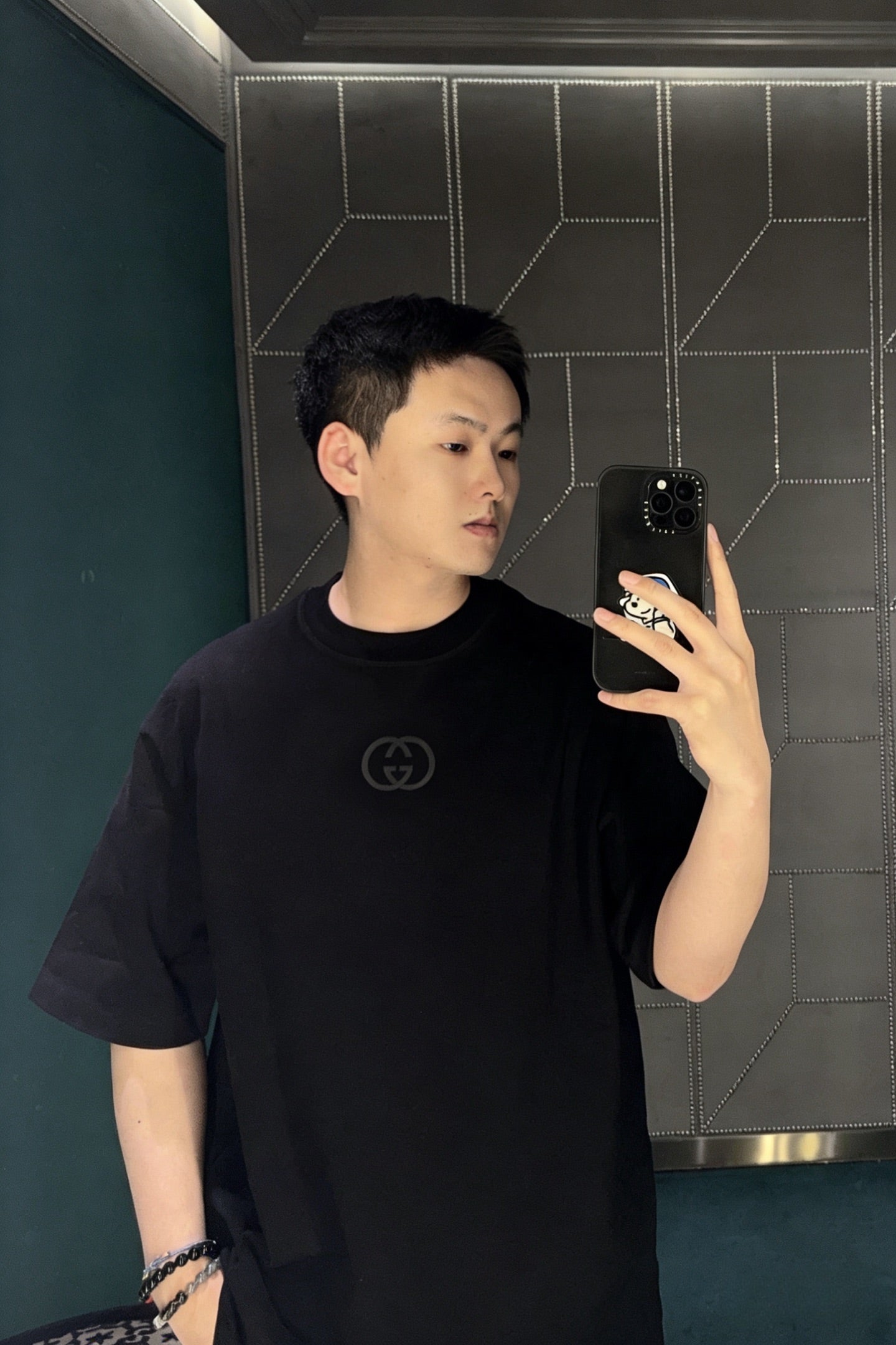 Guc embroidered t-shirt