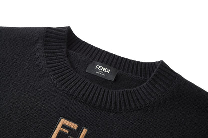Fend embroidered sweater