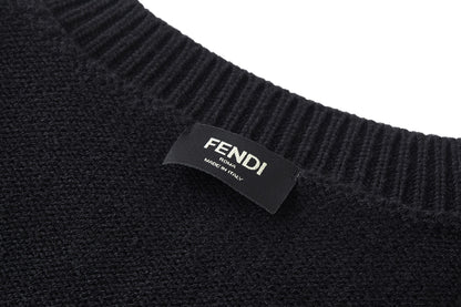 Fend embroidered sweater