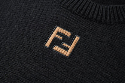 Fend embroidered sweater