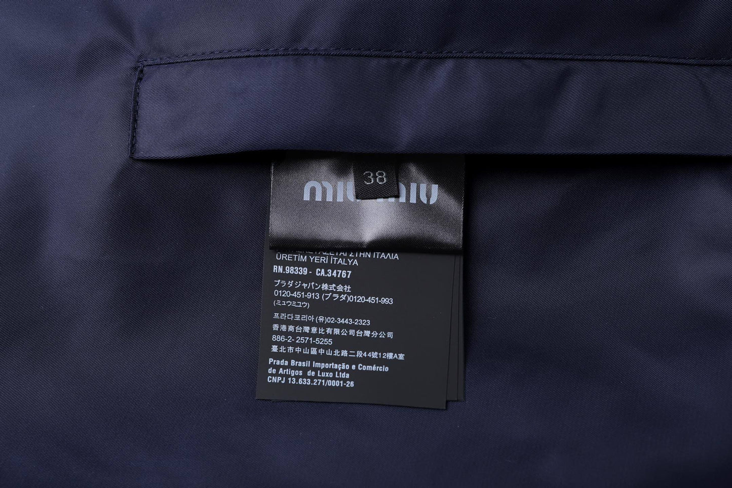 MIiu reversible jacket