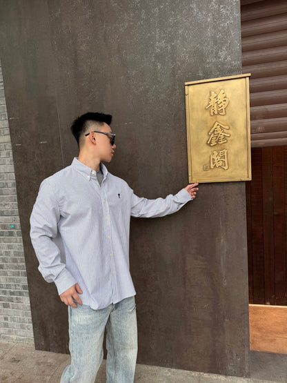 Ami embroidered shirt