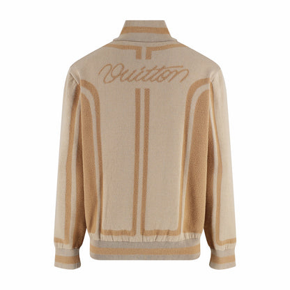 Louis knit jacquard jacket