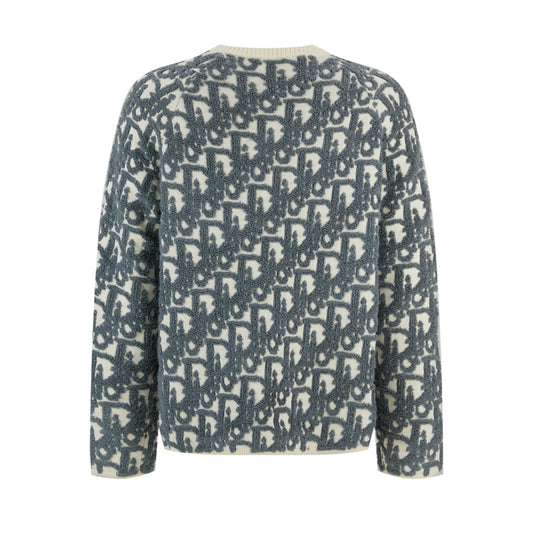 CD jacquard sweater