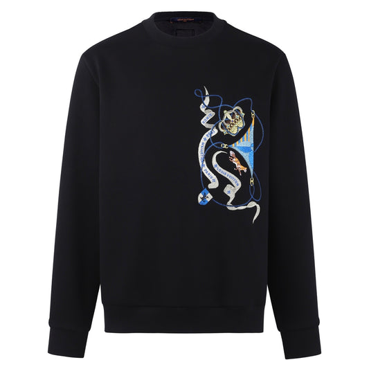 Louis embroidered sweatshirt