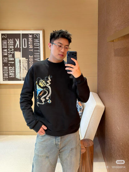 Louis embroidered sweatshirt