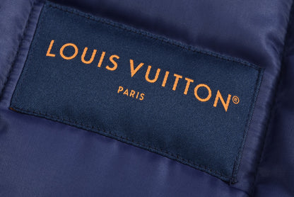 Louis crystal padded jacket