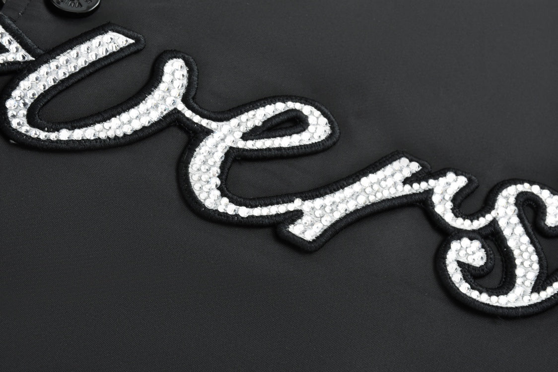 Louis crystal padded jacket