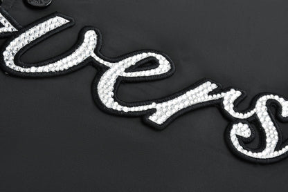 Louis crystal padded jacket