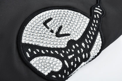 Louis crystal padded jacket