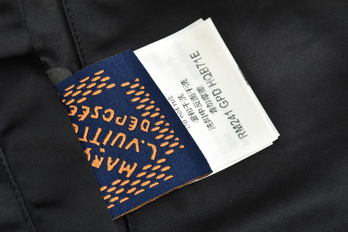 Louis crystal padded jacket