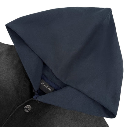 Balen hooded denim jacket