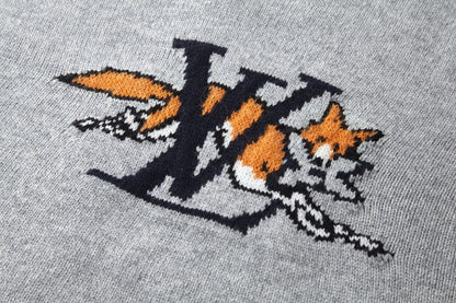 Louis jacquard sweater