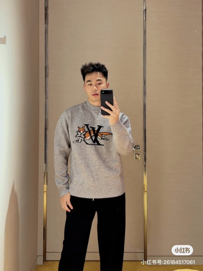 Louis jacquard sweater