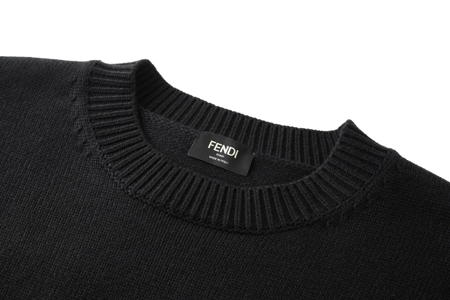 Fend jacquard sweater