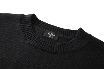 Fend jacquard sweater