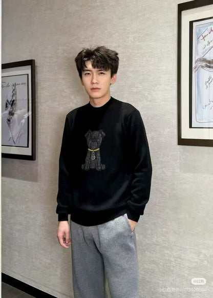 Fend jacquard sweater